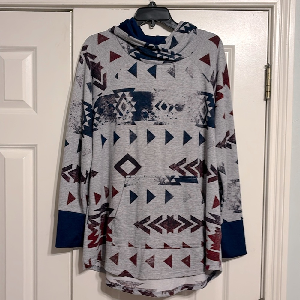 LulaRoe Amber Hoodie, size XL.